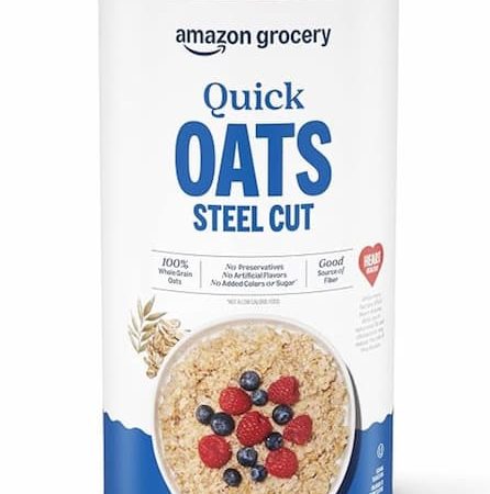 Amazon Grocery Steel Cut Quick Oats, 25 Oz only $2.10 shipped!